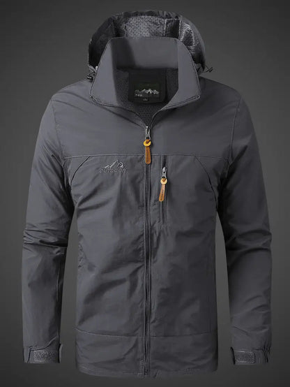 Men's Outdoor Jacket Waterproof and Windproof Casual Style