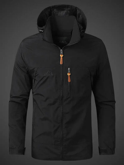 Men's Outdoor Jacket Waterproof and Windproof Casual Style