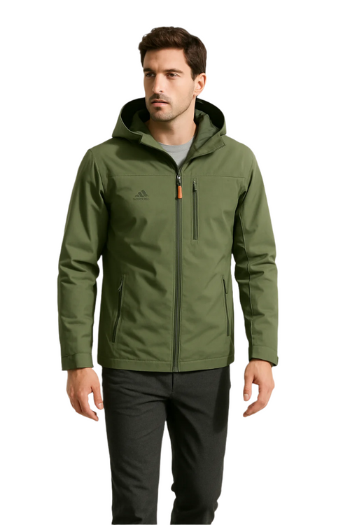 Men's Outdoor Jacket Waterproof and Windproof Casual Style
