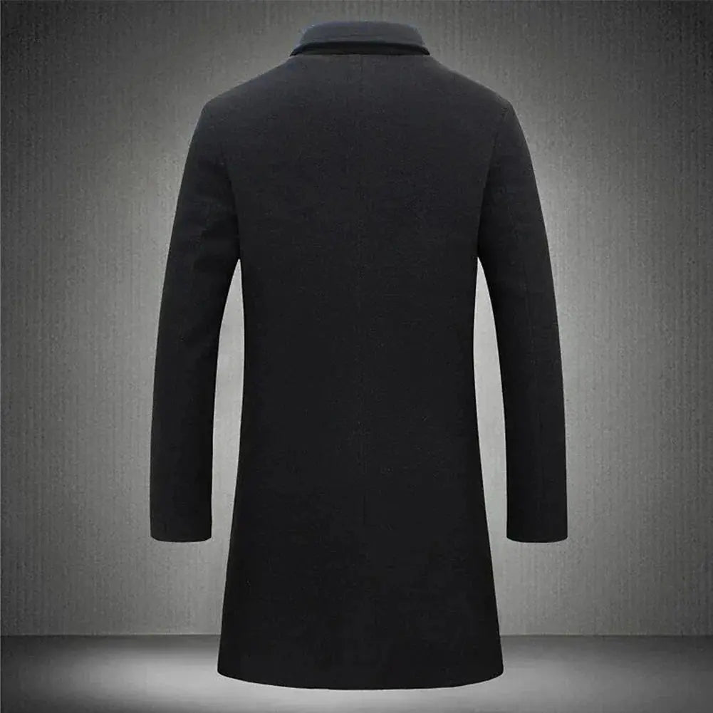 Men's Overcoat Classic Stylish for Business and Casual Occasions
