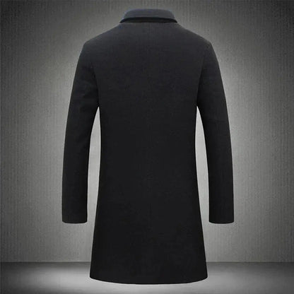 Men's Overcoat Classic Stylish for Business and Casual Occasions