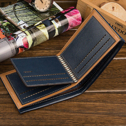 Men's PU leather wallet
