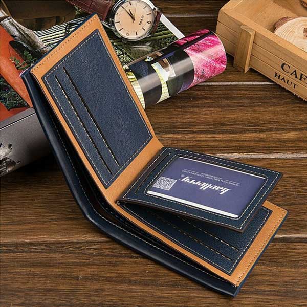 Men's PU leather wallet