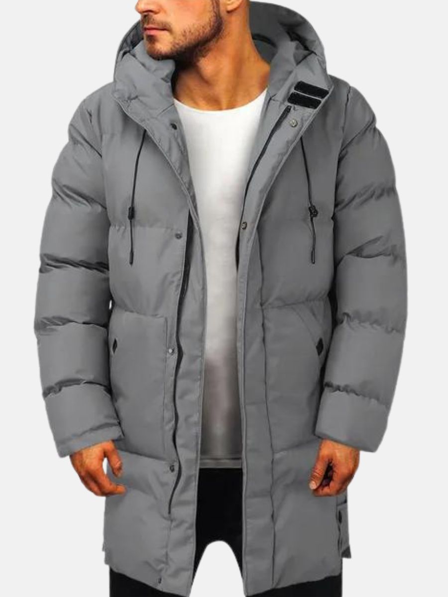 Men's Parka Jacket Minimalist For Winter Activities