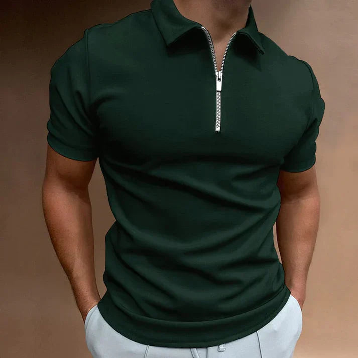 Men's Polo Shirt Casual Breathable Cotton for Comfortable Style