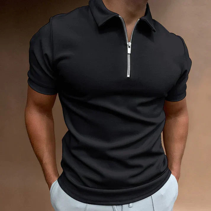 Men's Polo Shirt Casual Breathable Cotton for Comfortable Style