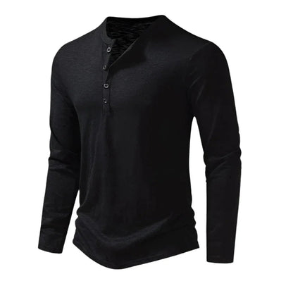 Men's Polo Shirt Casual Style With Long Sleeves