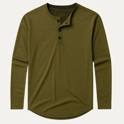 Men's Polo Shirt Casual Style With Long Sleeves