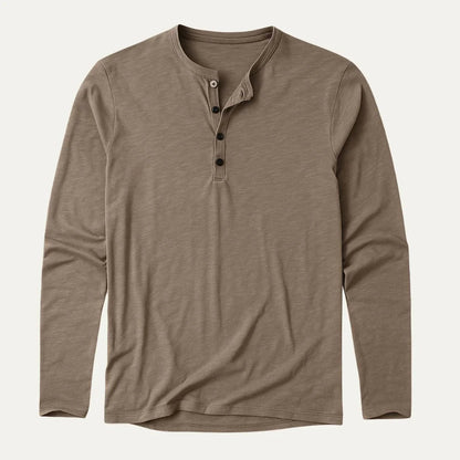 Men's Polo Shirt Casual Style With Long Sleeves