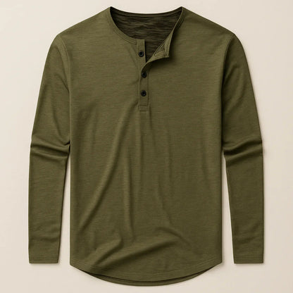 Men's Polo Shirt Casual Style With Long Sleeves