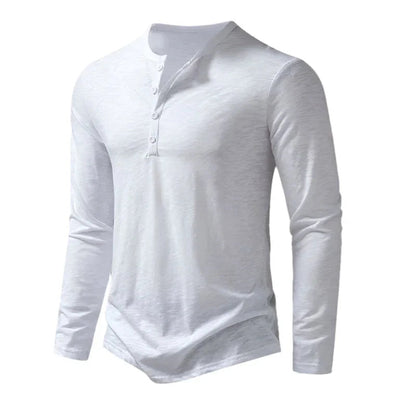 Men's Polo Shirt Casual Style With Long Sleeves