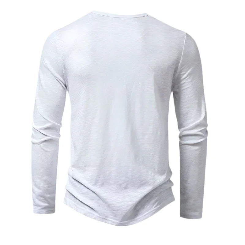 Men's Polo Shirt Casual Style With Long Sleeves