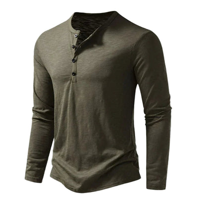 Men's Polo Shirt Casual Style With Long Sleeves