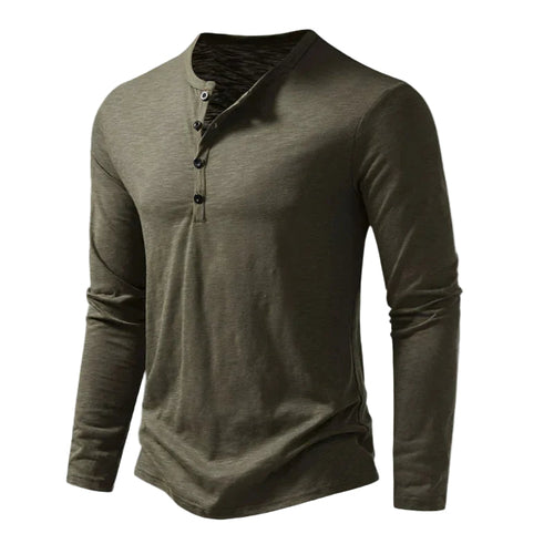 Men's Polo Shirt Casual Style With Long Sleeves