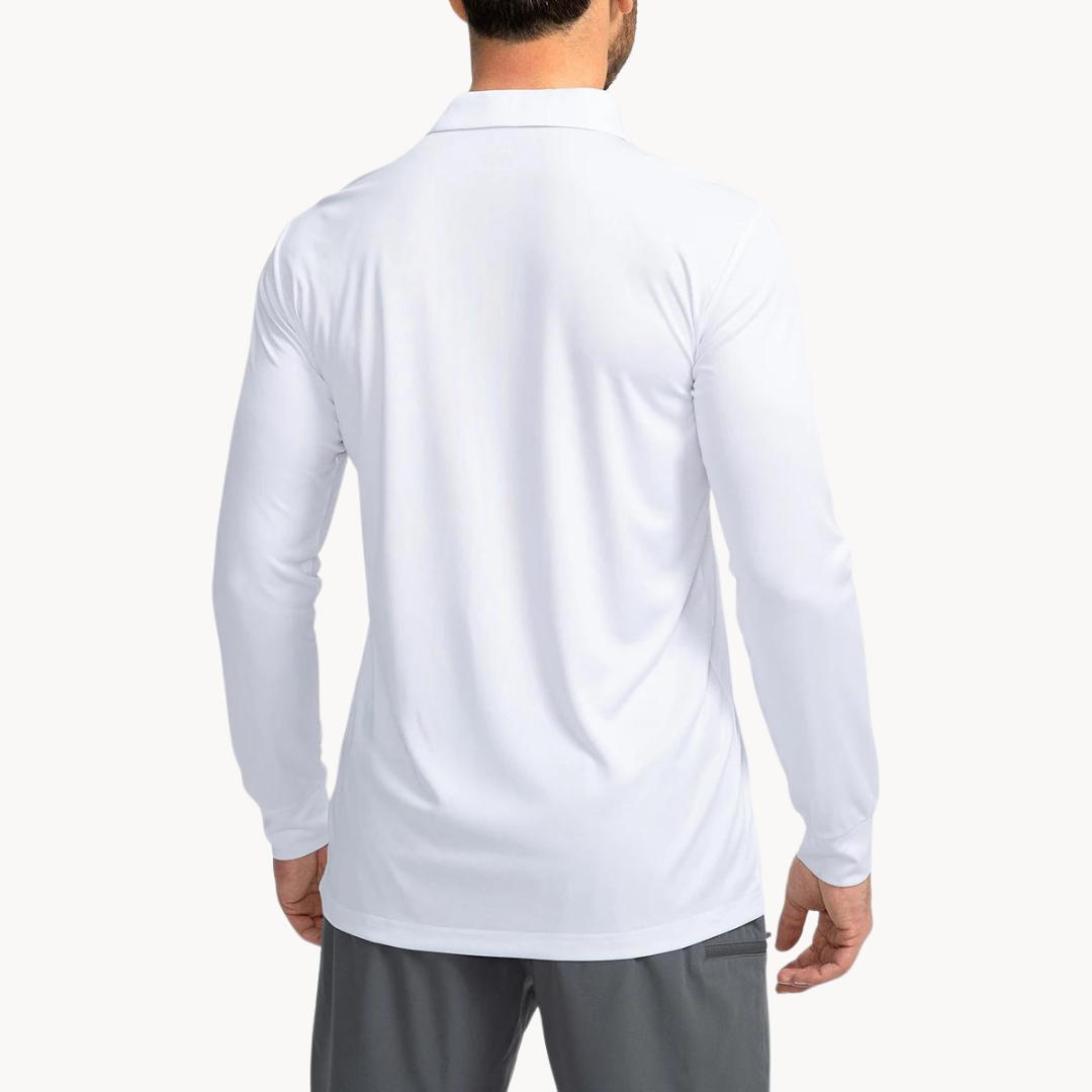 Men's Polo Shirt Classic Collar Breathable Stretch For Casual And Formal Occasions