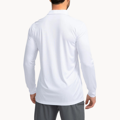 Men's Polo Shirt Classic Collar Breathable Stretch For Casual And Formal Occasions