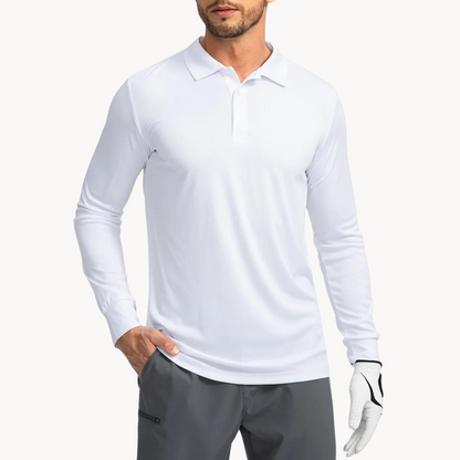 Men's Polo Shirt Classic Collar Breathable Stretch For Casual And Formal Occasions