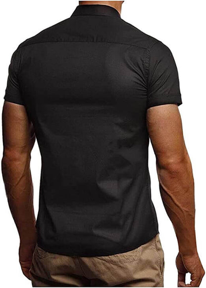 Men's Polo Shirt With Buttons