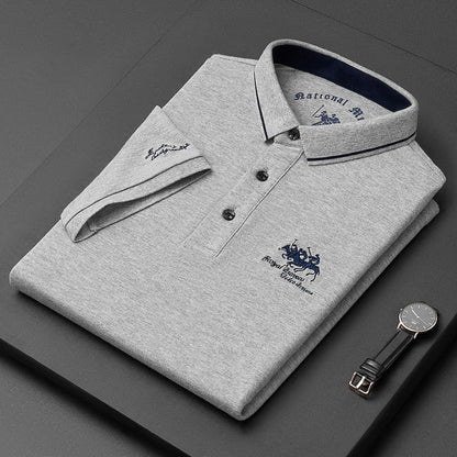 Men's Polo Stylish Embroidered Cotton