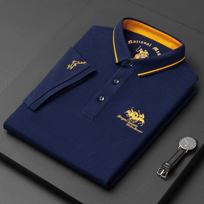 Men's Polo Stylish Embroidered Cotton