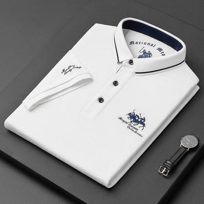 Men's Polo Stylish Embroidered Cotton