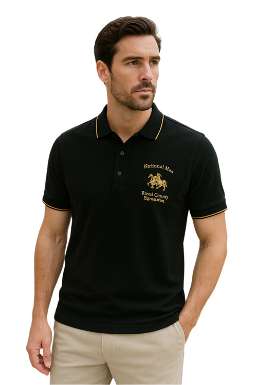 Men's Polo Stylish Embroidered Cotton