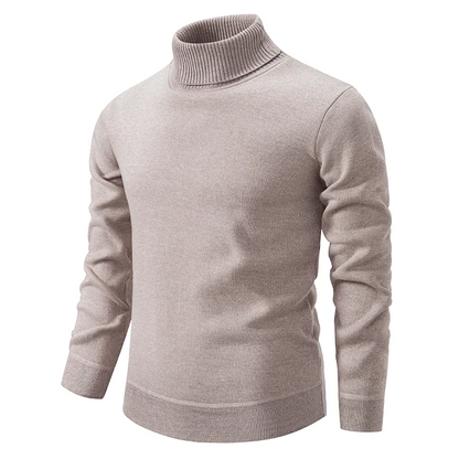 Men's Polo Sweater Comfortable Fit for Autumn and Winter