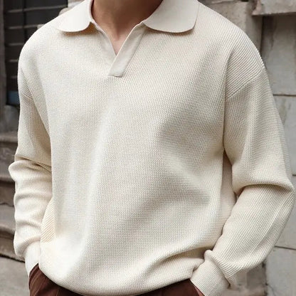 Men's Polo V-neck Casual Style for Various Occasions