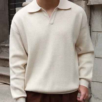 Men's Polo V-neck Casual Style for Various Occasions