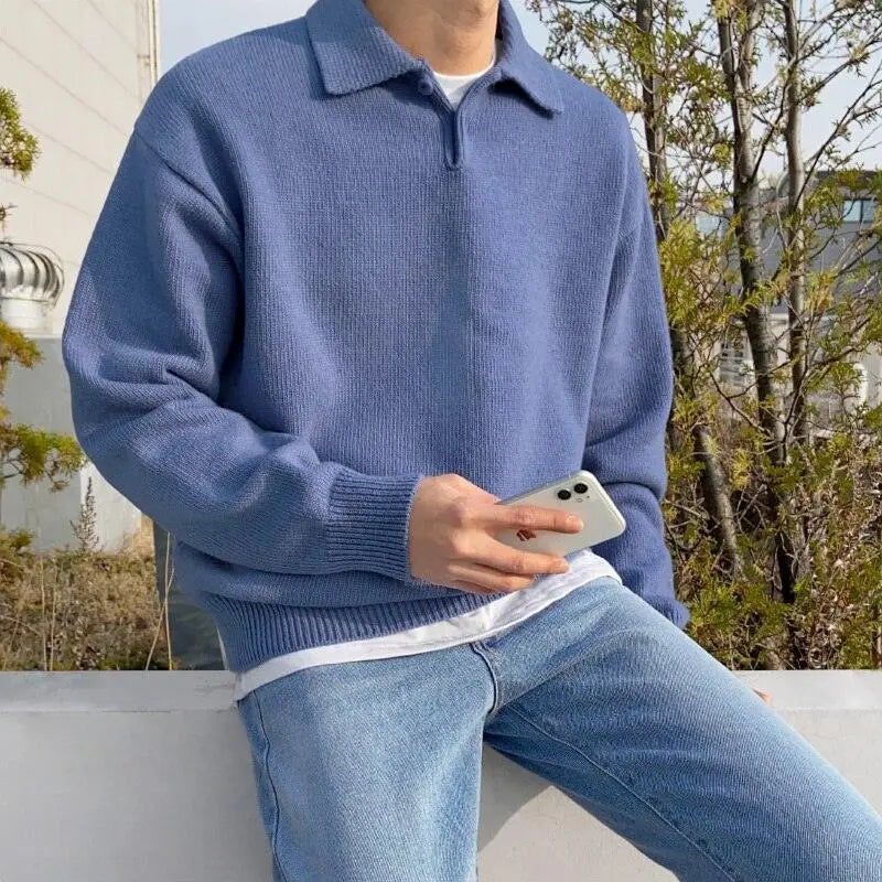 Men's Polo With Buttons Stylish