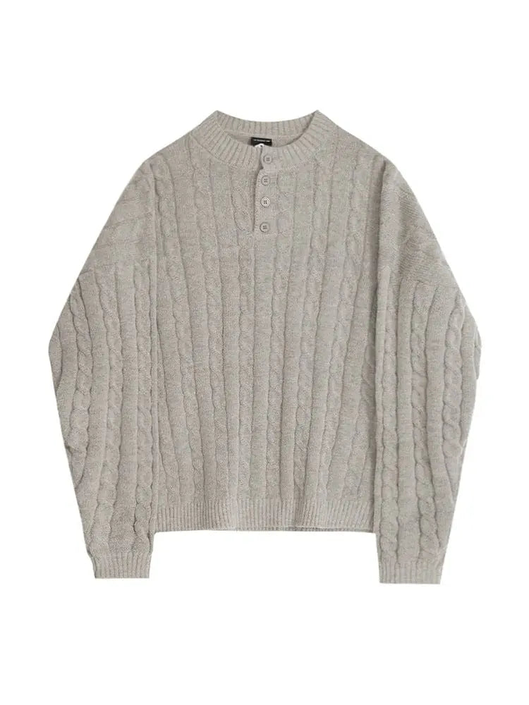 Men's Pullover Henley Stylish for Everyday and Formal Use