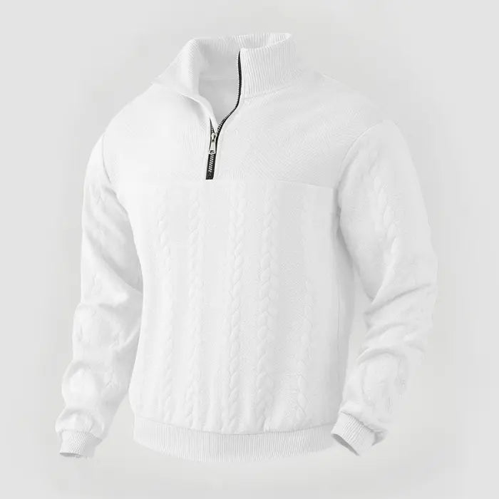 Men's Quarter Zip Sweater Classic