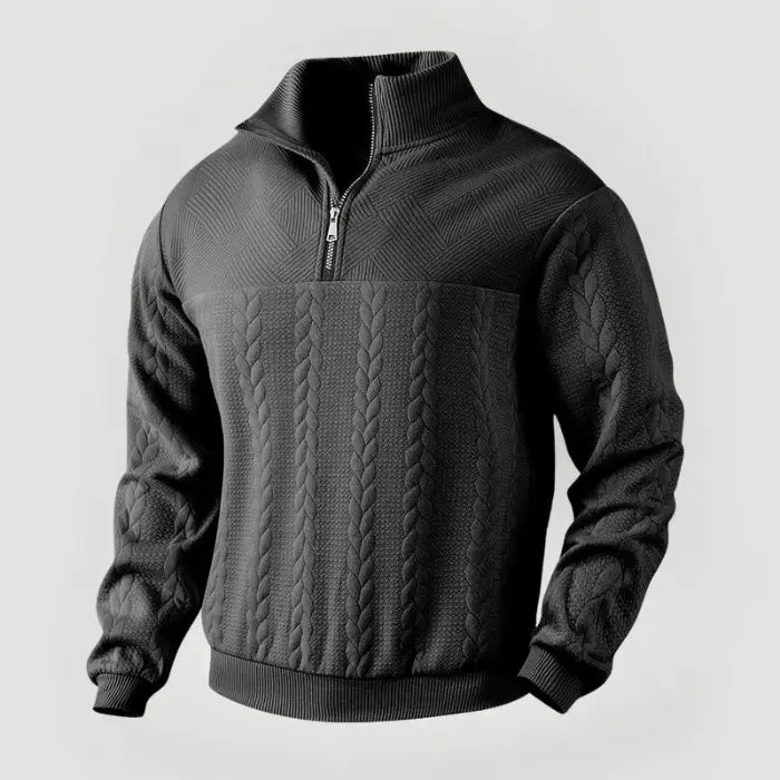 Men's Quarter Zip Sweater Classic