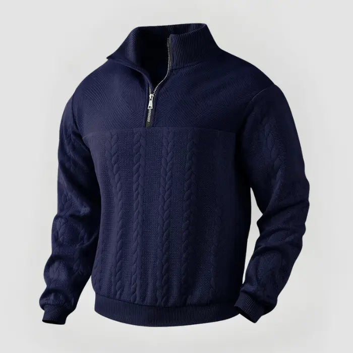 Men's Quarter Zip Sweater Classic