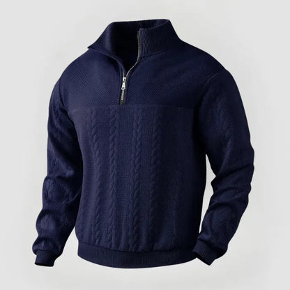 Men's Quarter Zip Sweater Classic