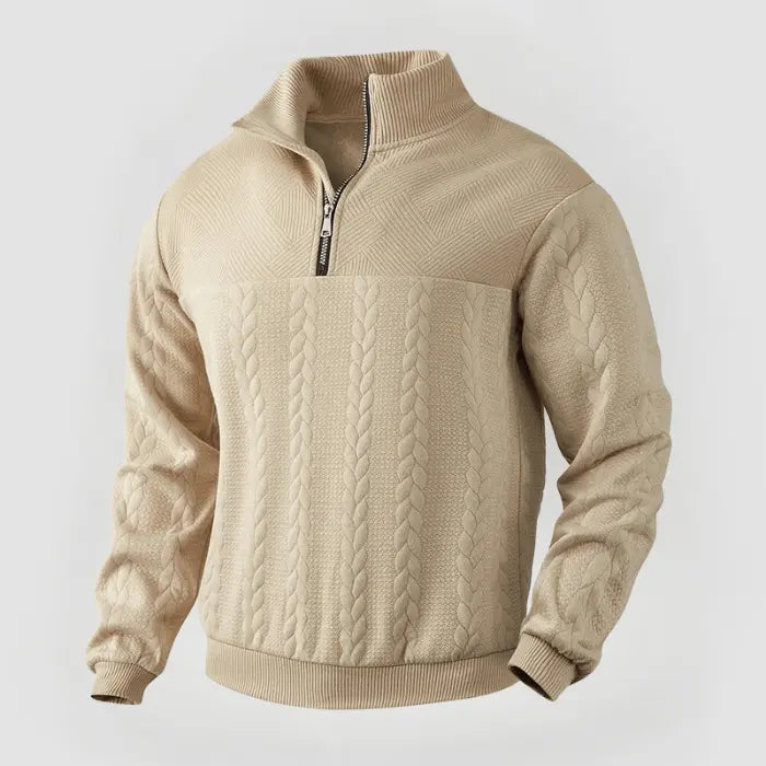 Men's Quarter Zip Sweater Classic