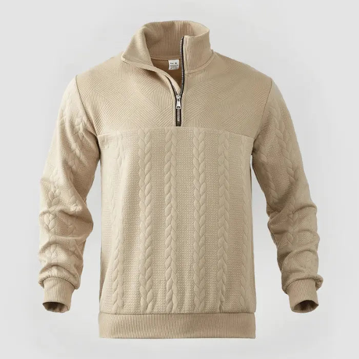 Men's Quarter Zip Sweater Classic
