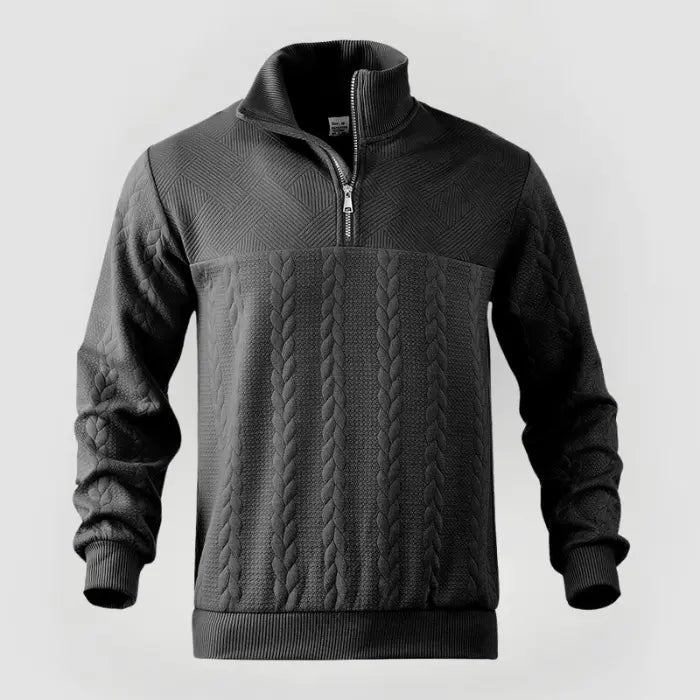 Men's Quarter Zip Sweater Classic