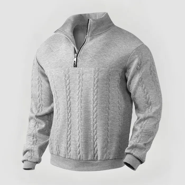Men's Quarter Zip Sweater Classic