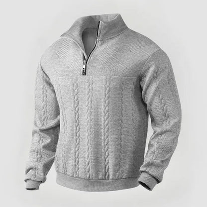 Men's Quarter Zip Sweater Classic