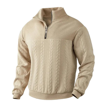 Men's Quarter Zip Sweater Classic