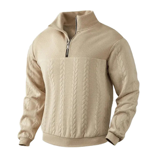 Men's Quarter Zip Sweater Classic