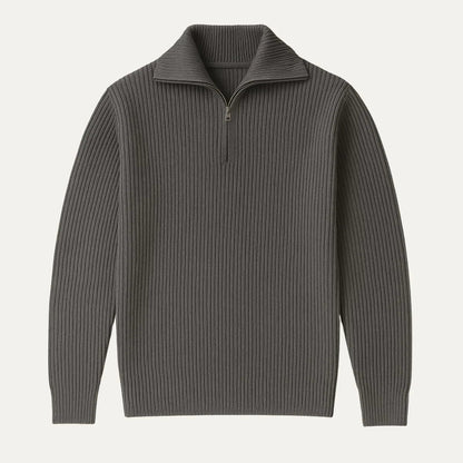 Men's Quarter-zip Sweater Stylish