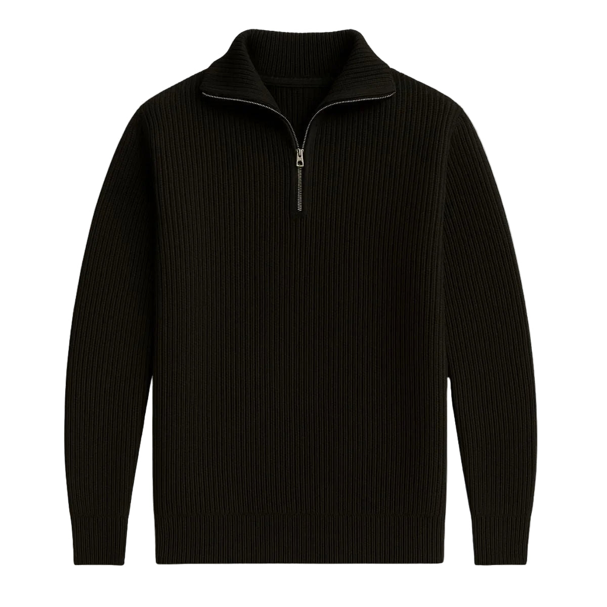 Men's Quarter-zip Sweater Stylish
