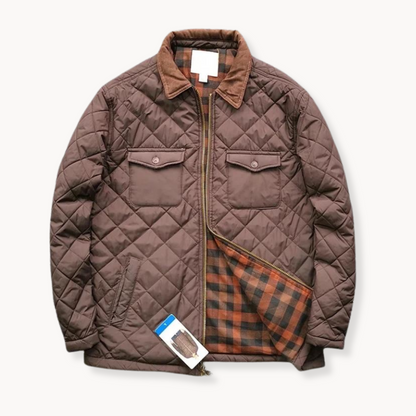 Men's Quilted Jacket Lightweight Modern