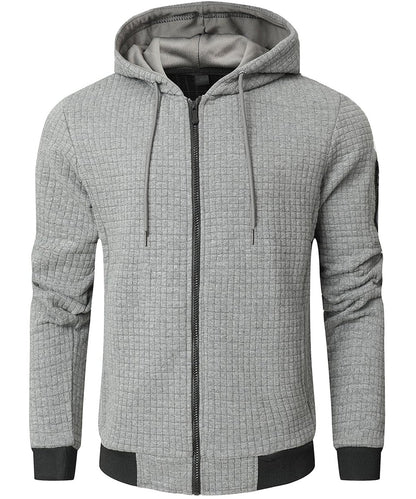 Men's Quilted Winter Jacket Insulated With Hood