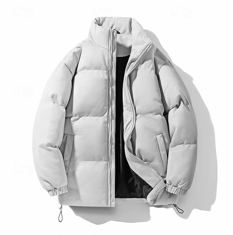 Men's Quilted Winter Jacket Timeless Design