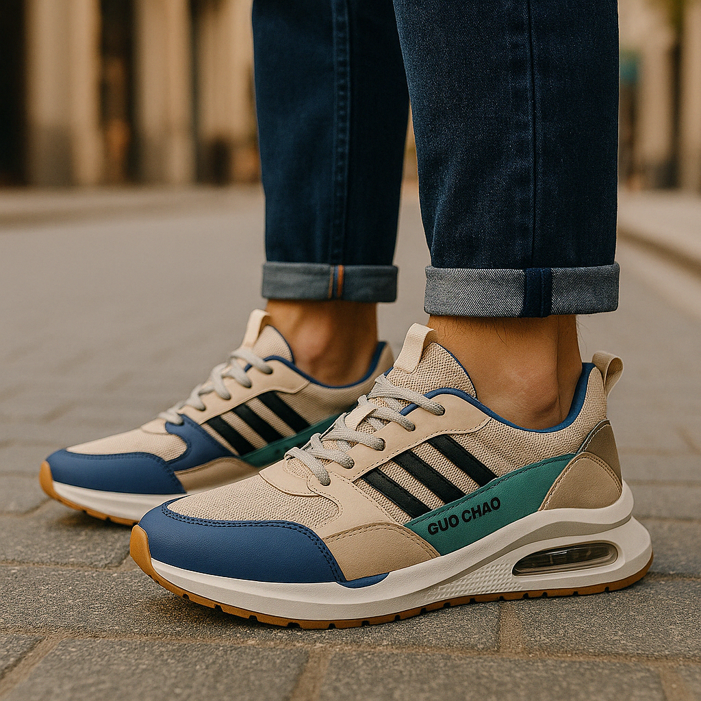Men's Retro Sneakers Sporty Style