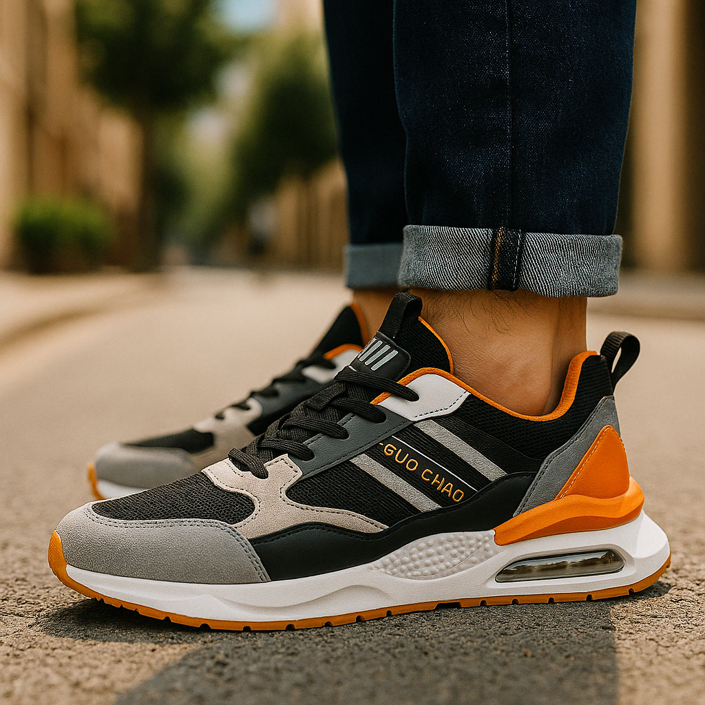 Men's Retro Sneakers Sporty Style