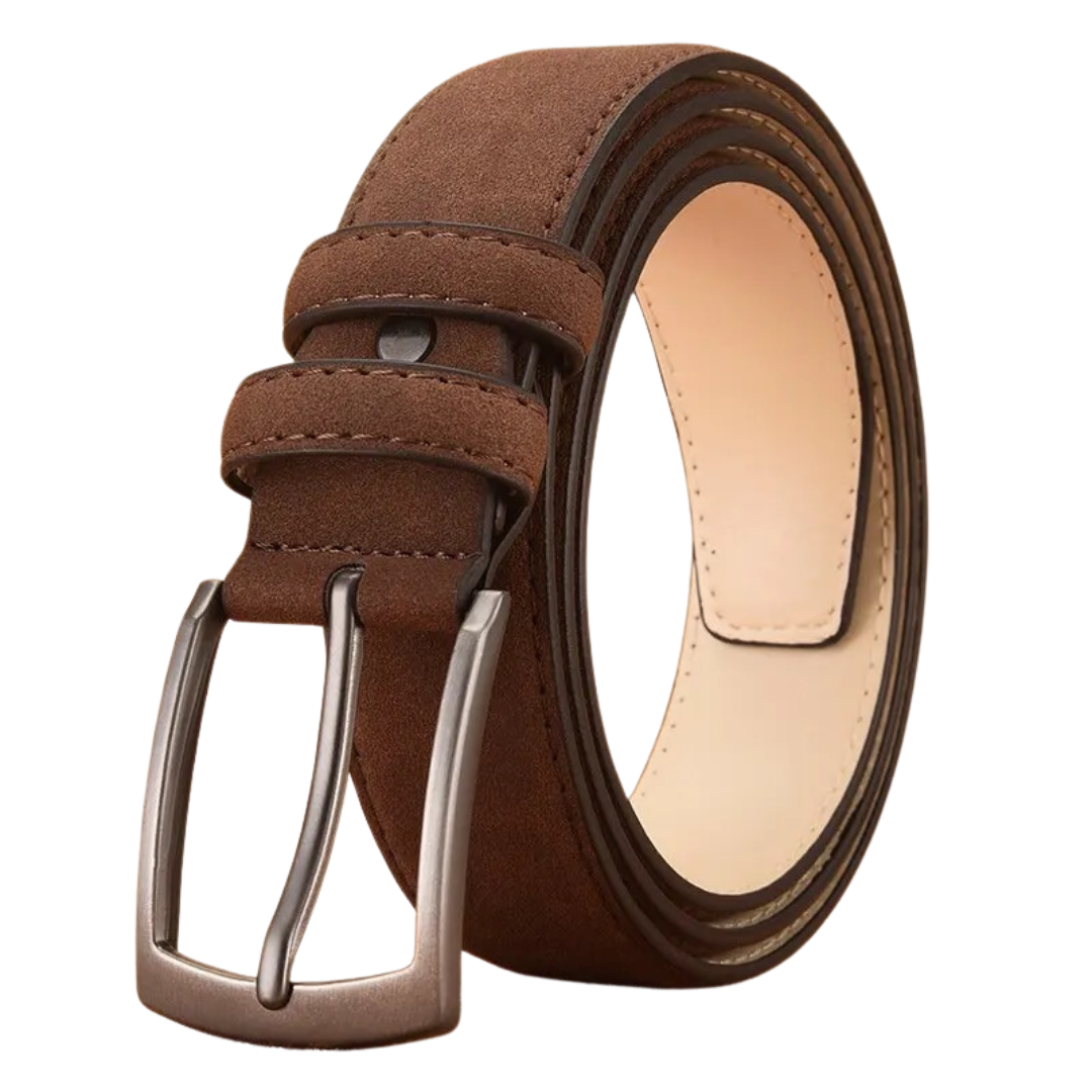 Men's Retro Suede Style Belt